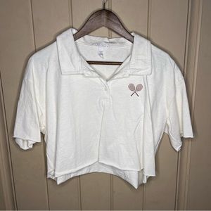 Full Tilt Cropped Tennis Shirt